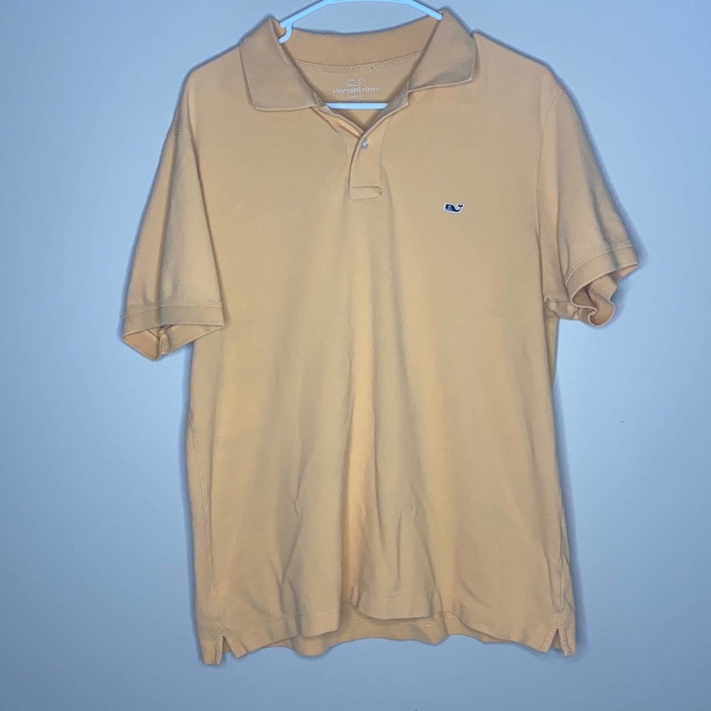 Orange Vineyard Vines Polo Shirt